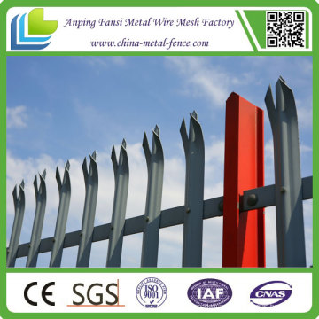 2015 Nouvelle clôture à palissade galvanisée à chaud avec nouvelle qualité